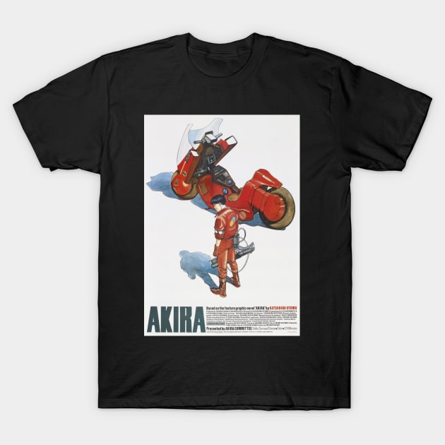 Akira Poster 1987 T-Shirt by Quadra^Maniac